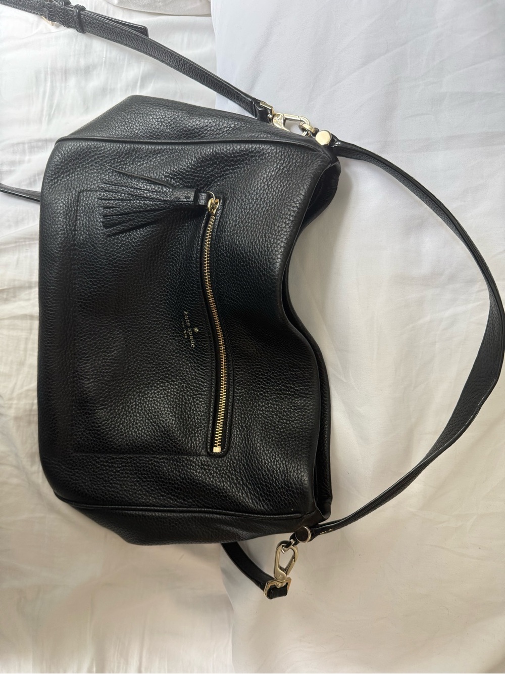kate spade Leather Michaela Chester street pebbled bag